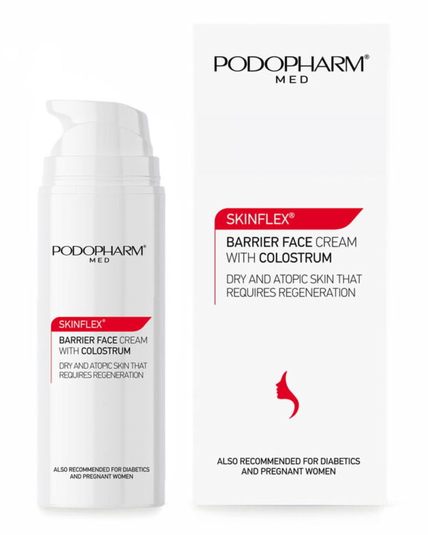 Podopharm SKINFLEX® Krem barierowy do twarzy z colostrum  50ml