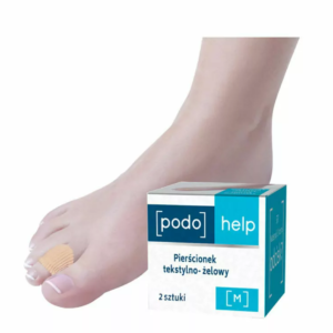 Podohelp pierścionek tekstylno-żelowy rozmiar (M)