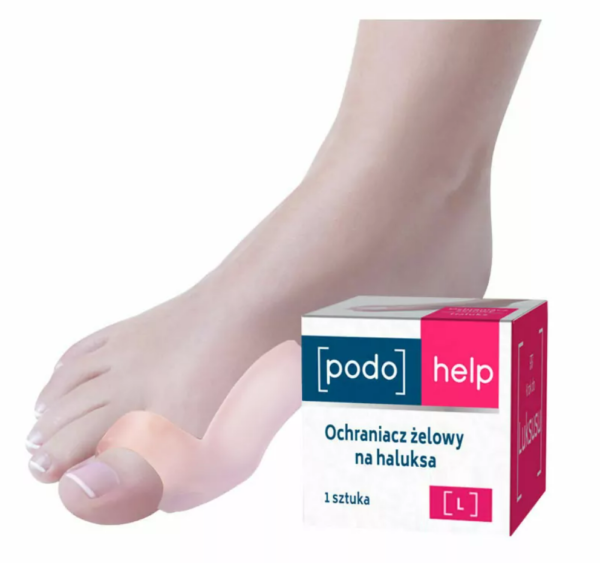 Podohelp ochraniacz żelowy na haluksa rozmiar L
