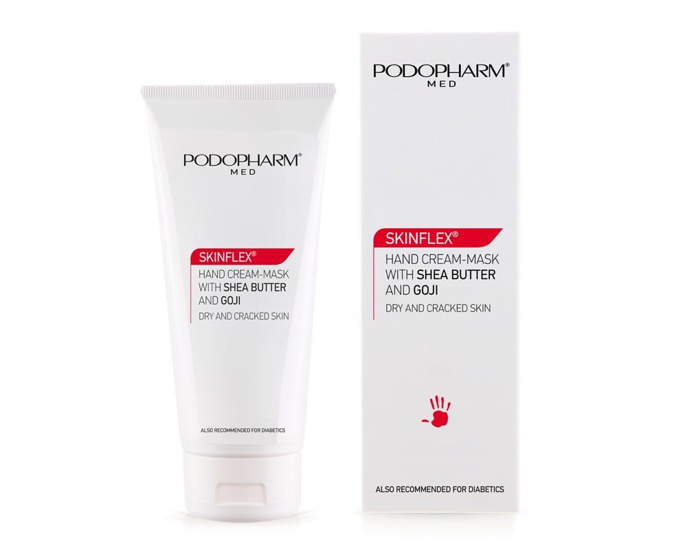Podopharm SKINFLEX® Kremo-maska z masłem shea i goji do zniszczonych dłoni 75ml