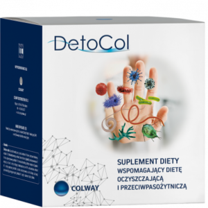 DetoCol wspomaga dietę oczyszczającą i przeciwpasożytniczą