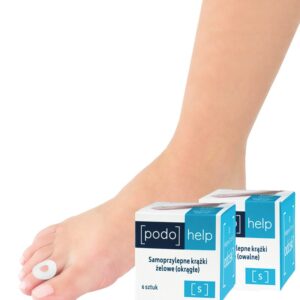 Podohelp samoprzylepne krążki żelowe owalne 6 szt. PodoHelp