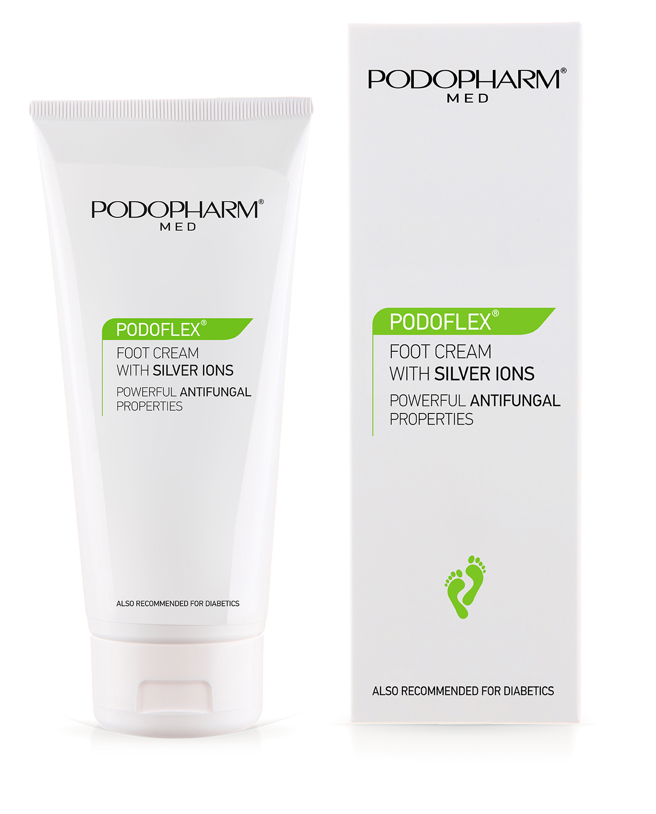 Podopharm PODOFLEX® Krem do stóp z jonami srebra 75ml Podopharm