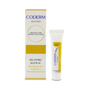 Coderm Krem ze śluzem ślimaka 26% i totarolem 1,4% - 15 ml