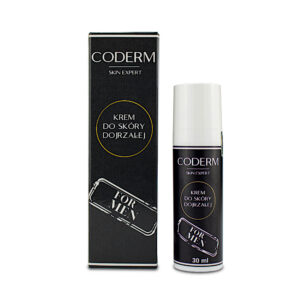Coderm Krem dla mężczyzn ze śluzem ślimaka For Men – Skóra dojrzała - 30 ml