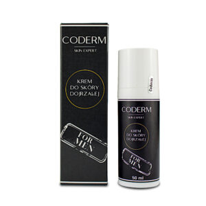 Coderm Krem dla mężczyzn ze śluzem ślimaka For Men – Skóra dojrzała - 50 ml
