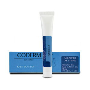 Coderm Maść do stóp ze śluzem ślimaka i mocznikiem - 25 ml