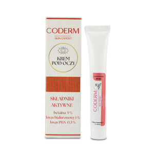 Coderm Ochronny krem pod oczy z betainą i gluconolactonem - 25 ml