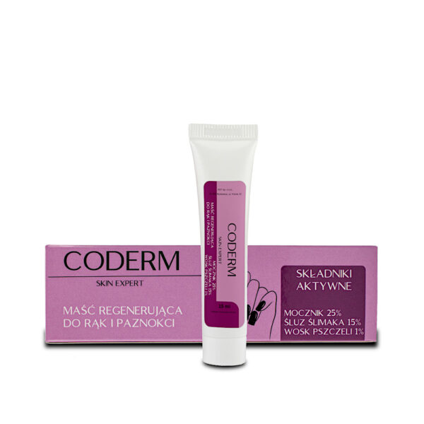 Coderm OnychoRepair - regenerująca maść do paznokci - 15 ml