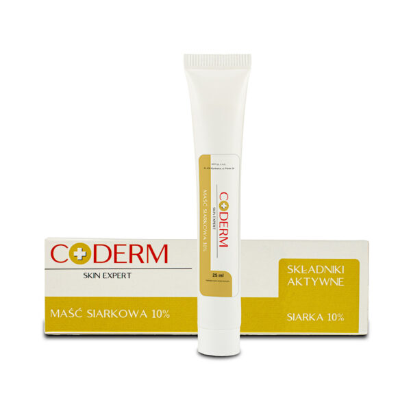 Coderm Maść siarkowa - 25 ml