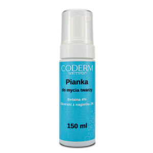 Coderm Pianka dogłębnie oczyszczająca oraz do demakijażu 150 ml