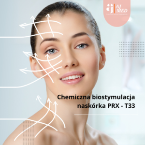 Chemiczna biostymulacja skóry preparatem PRX-T 33