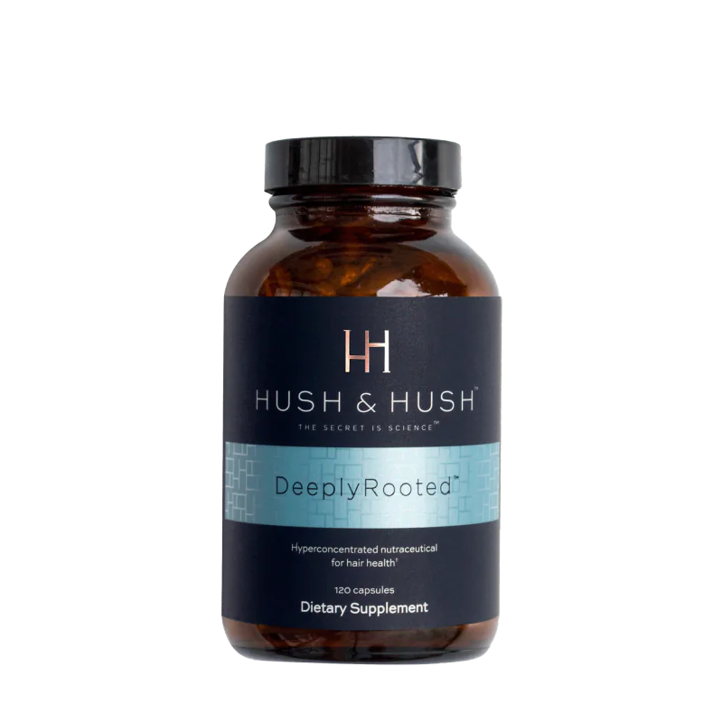 HUSH & HUSH DeeplyRooted™ Suplement diety wzmacniający włosy i odżywiający skórę głowy 120 tab.