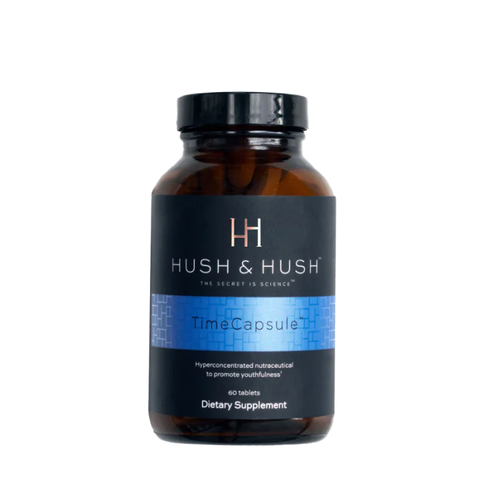 HUSH & HUSH TimeCapsule™ Antyoksydacyjny i przeciwstarzeniowy suplement diety 60 tab.