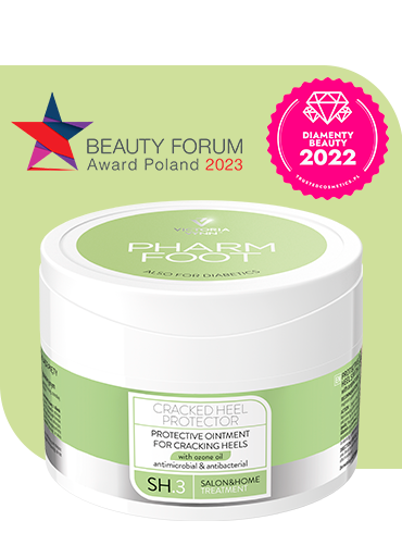 CRACKED HEEL PROTECTOR 200 ml – maść ochronna na pękające pięty z oliwą ozonowaną