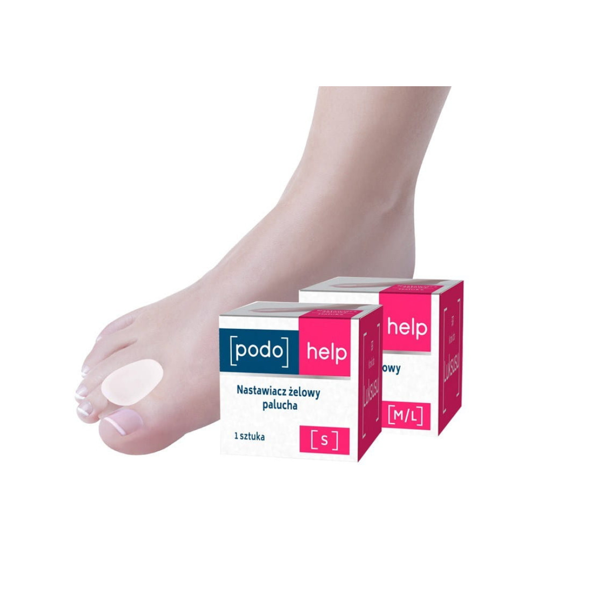 PodoHelp akcesorium żelowe do palucha M/L