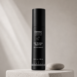 Hair Structure Repair Oil – wygładzone, lśniące włosy po zastosowaniu