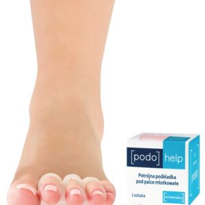 Podohelp potrójna podkładka pod palce młotkowate