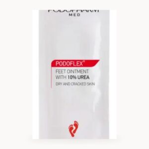 PODOFLEX® kremowa formuła do stóp z mocznikiem 10% 10 ml – saszetka - detal produktu