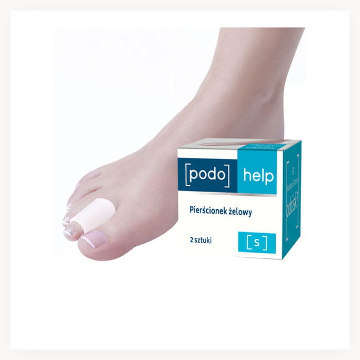 Podohelp pierścionek żelowy rozmiar (S) - pełne opakowanie