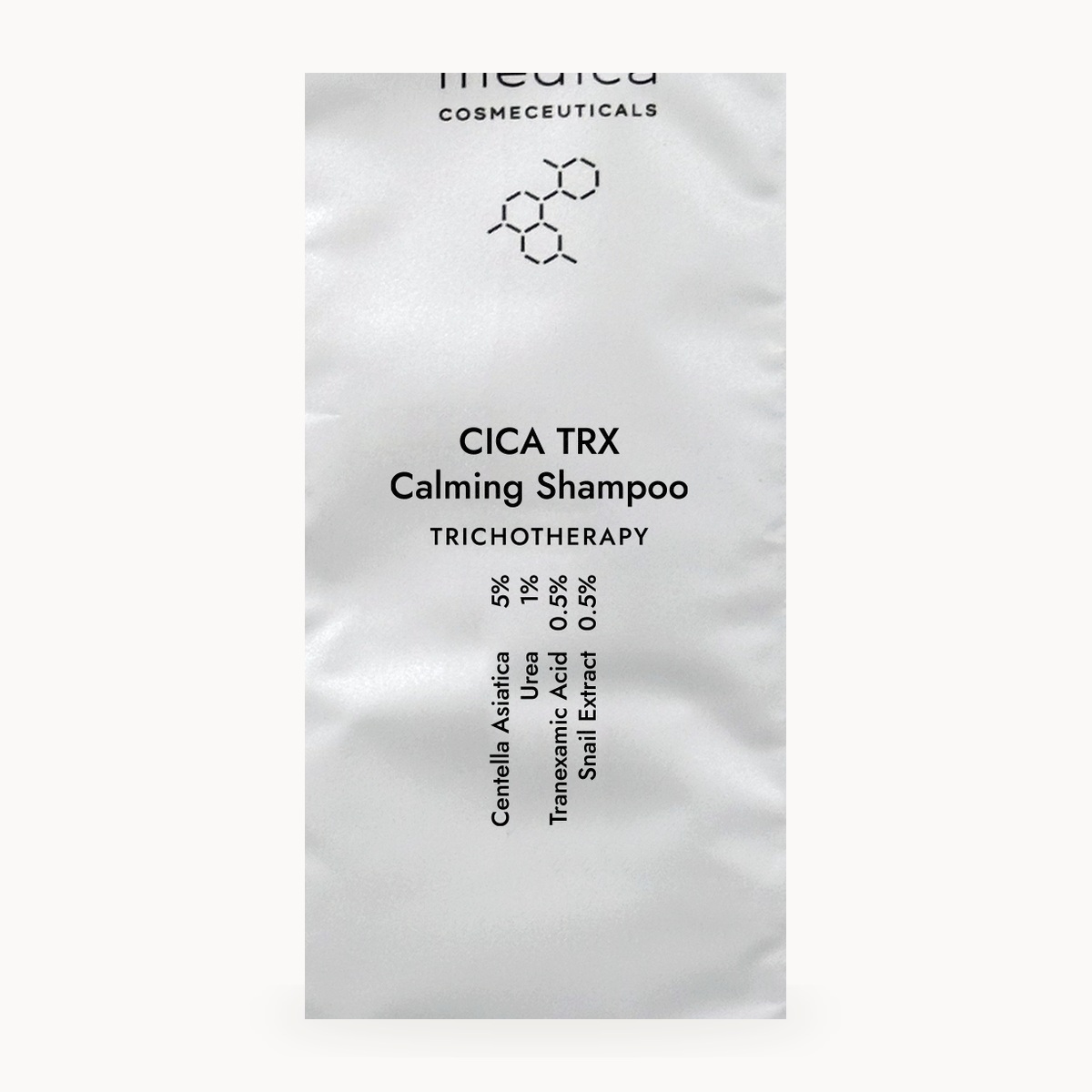 Szampon do włosów CICA TRX 10 x 10 ml – Dermomedica - detal produktu