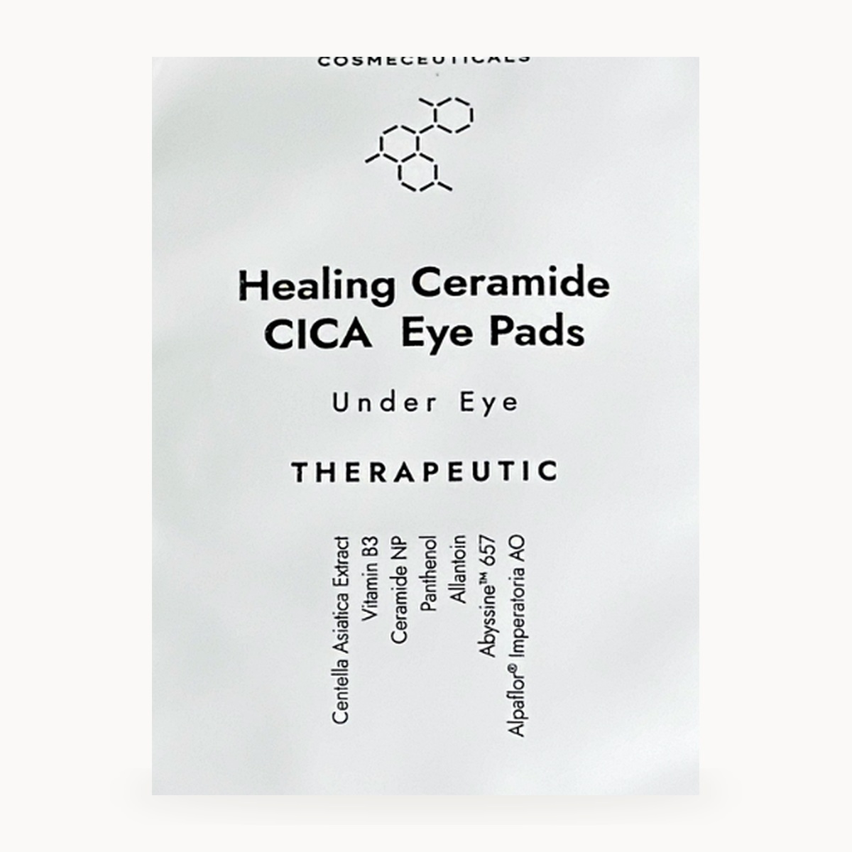 Płatki pod oczy CICA z ceramidami – Healing Ceramide CICA Eye Pads - detal produktu