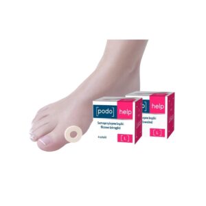 PODOHELP krążki filcowe ochronne 4 szt. owalne (L) - zdjęcie produktu