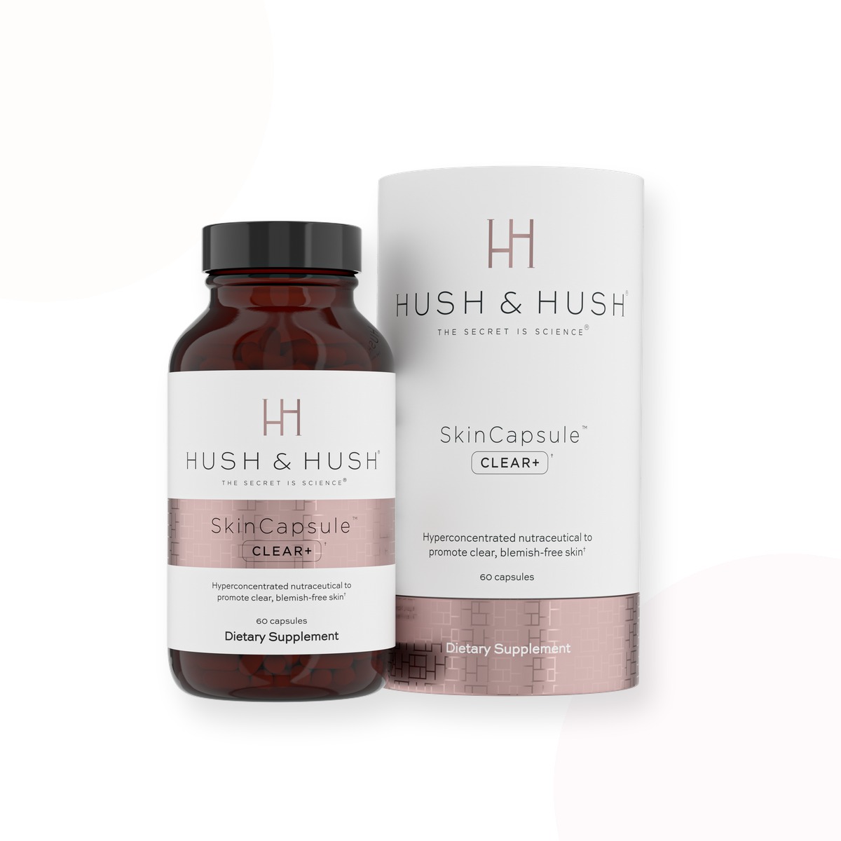 HUSH & HUSH SkinCapsule CLEAR+ – suplement dla skóry - zdjęcie produktu