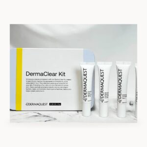 Zestaw pielęgnacyjny do skóry wymagającej – DermaClear Kit - detal produktu