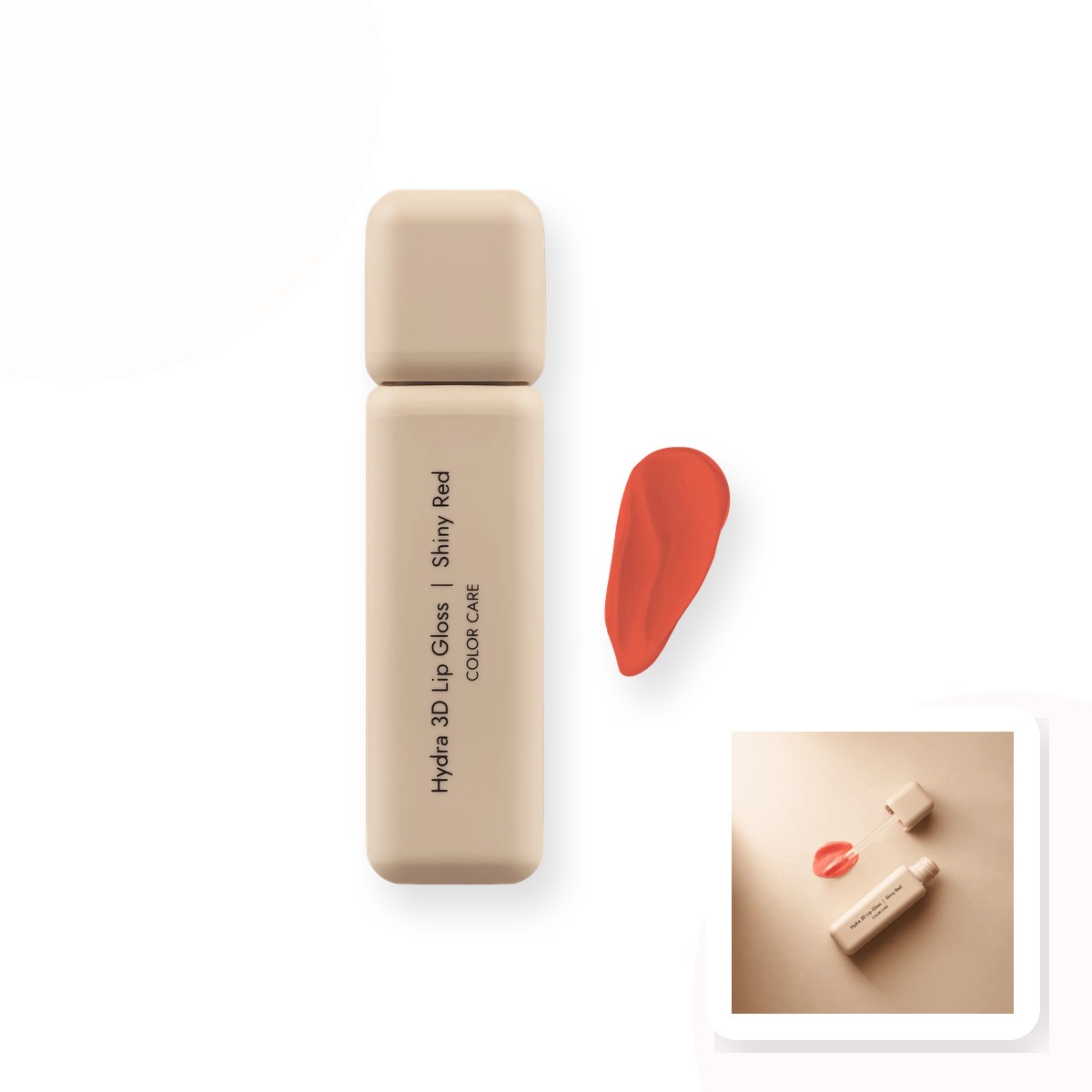 Błyszczyk 3D Shiny Red 1,68 ml – Hydra 3D Lip Gloss - zdjęcie produktu