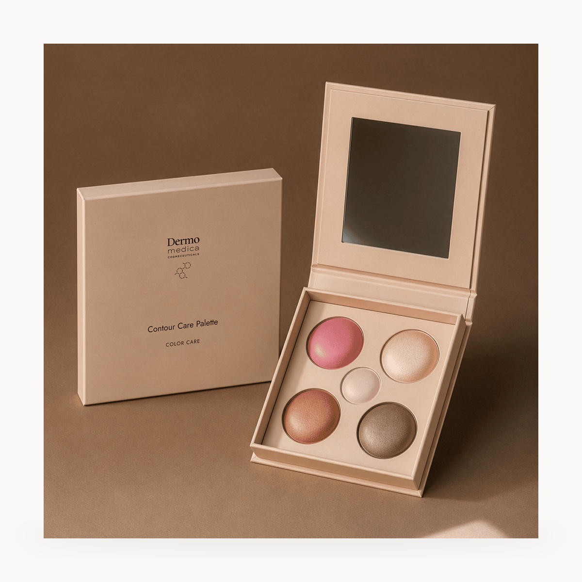 Paleta do konturowania 4 x 2,7 g + 0,85 g – Contour Care Palette - zdjecie produktu