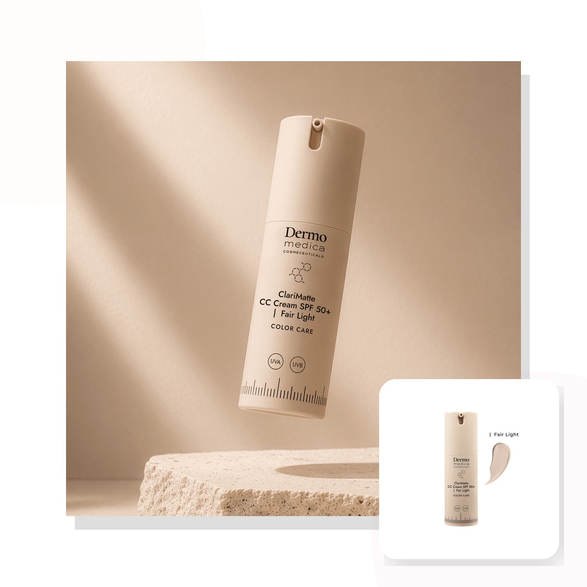 Krem CC matujący Fair Light 23 ml – ClariMatte CC Cream SPF 50+ - zdjęcie produktu