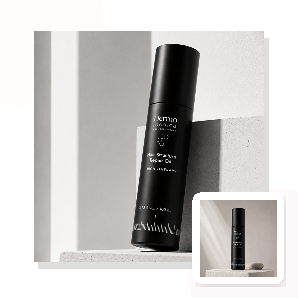 Dermomedica Hair Structure Repair Oil – olejek do włosów 100 ml - zdjęcie produktu
