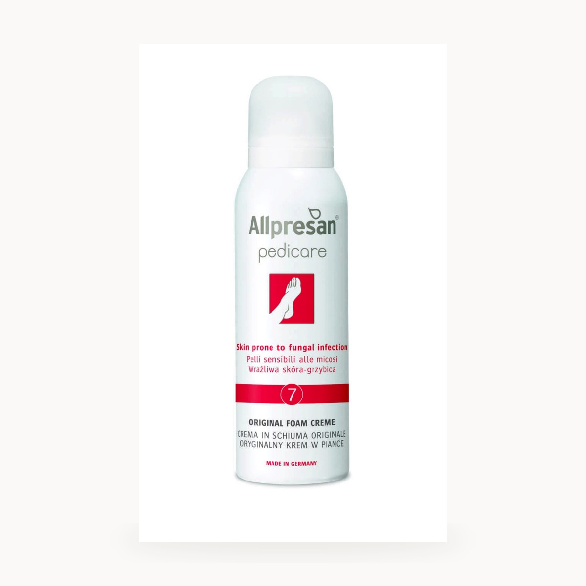 Allpresan Pedicare 7 krem-pianka do stóp 125 ml - zdjecie produktu