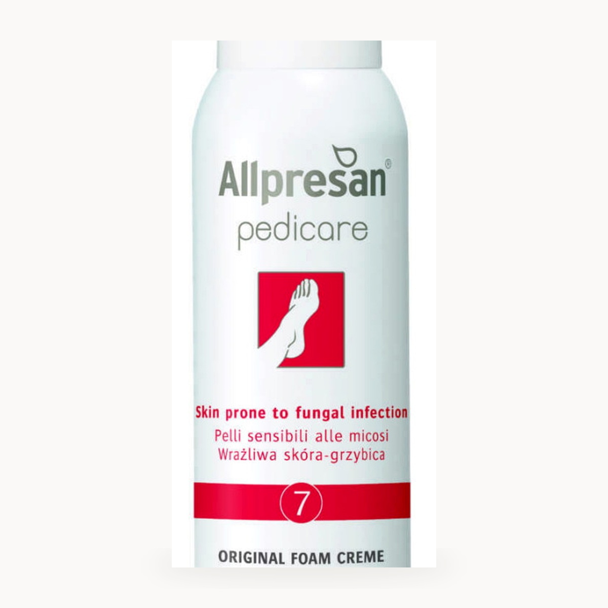 Allpresan Pedicare 7 krem-pianka do stóp 125 ml - detal produktu