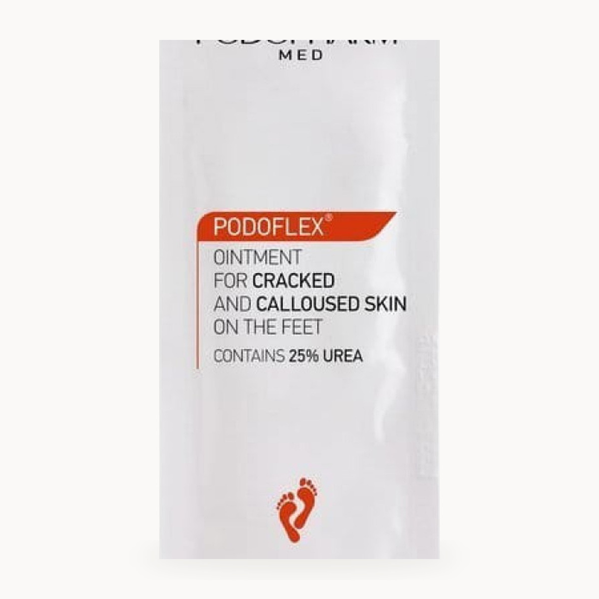 Podopharm PODOFLEX® Maść z mocznikiem 25% 10 ml – saszetka - detal produktu